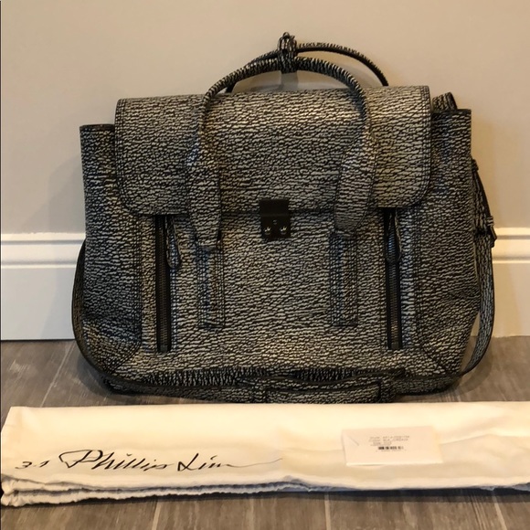 3.1 Phillip Lim Handbags - 3.1 Philip Lim Pashli, Black & Cream